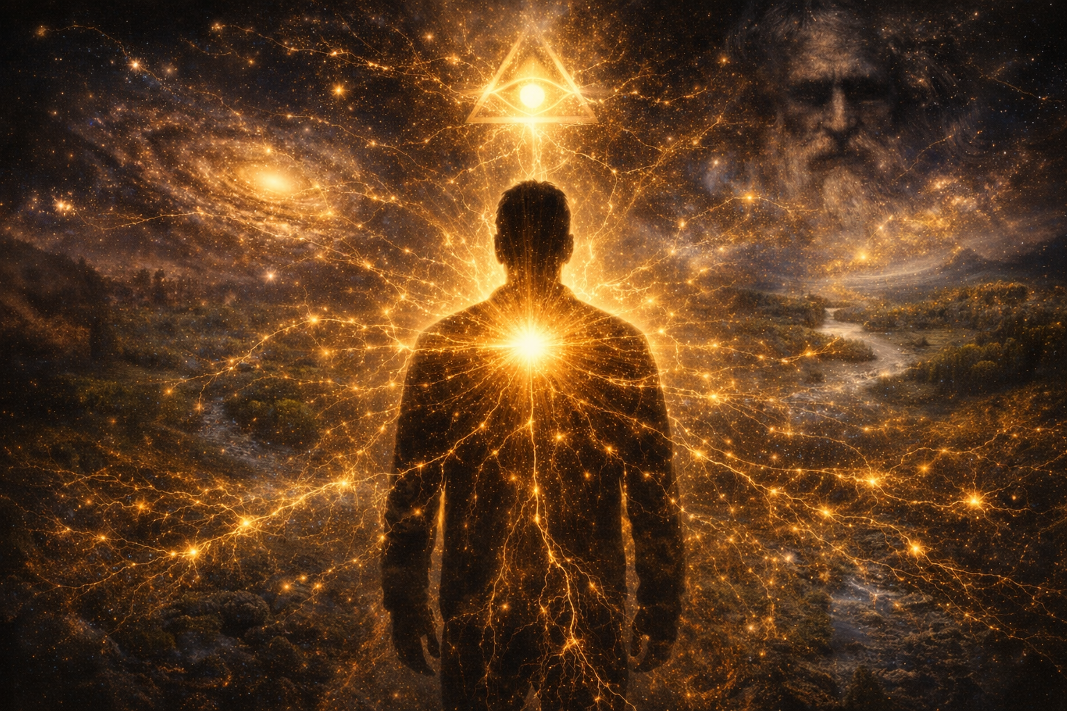 The Father Mind - connected to Source, the cosmic network of consciousness